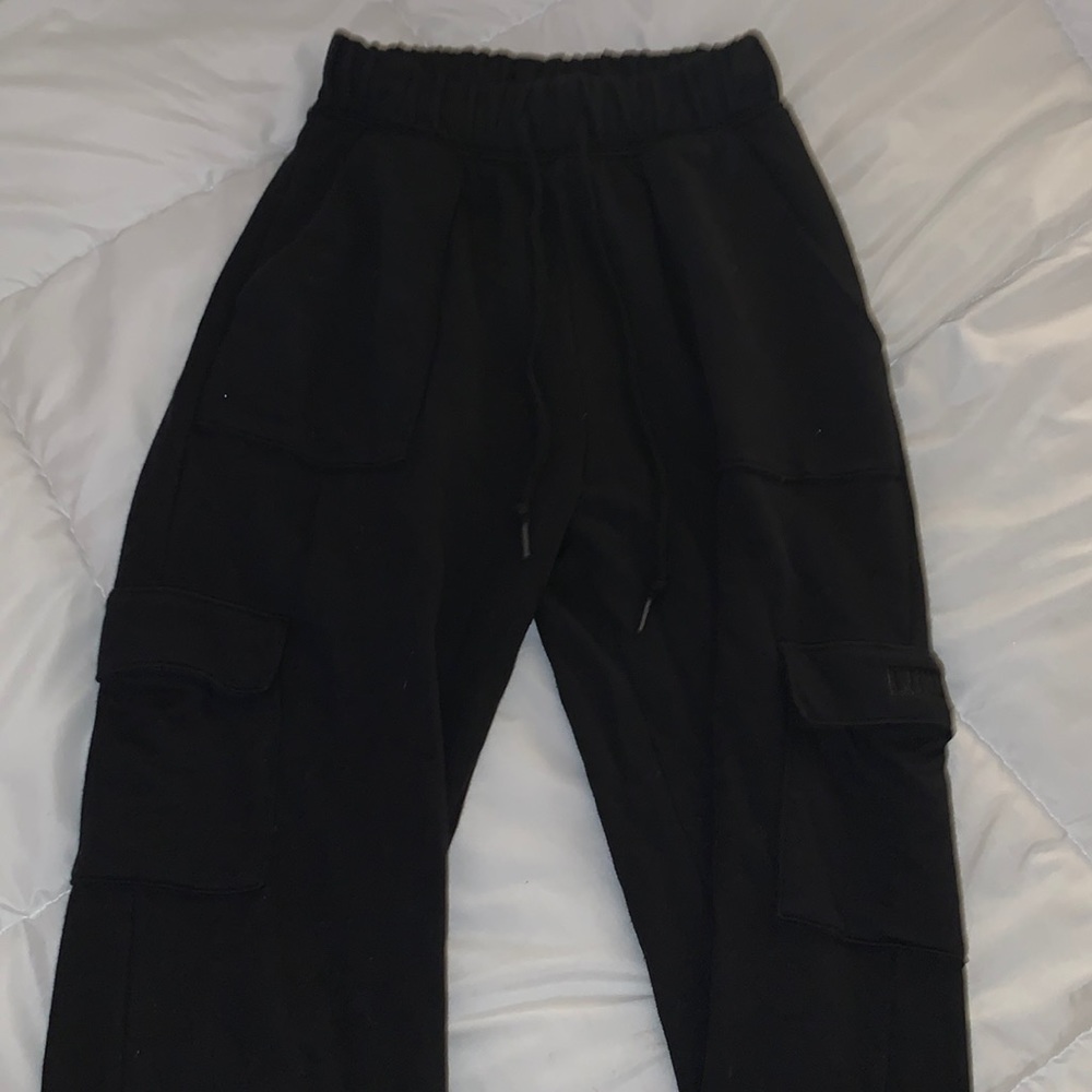 PINK Victoria Secret Black joggers